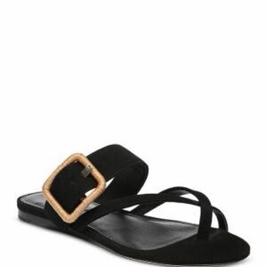 Veronica Beard Salva Black Sandals NWOT